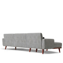 Sovesofa \'Texas\' - Lys grå