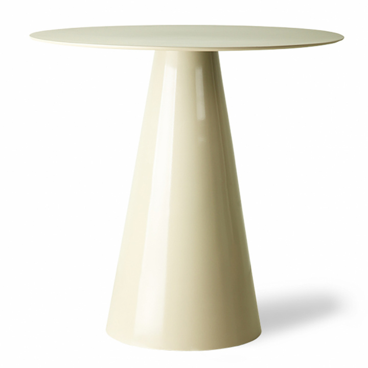 Sidebord 'Metal' - Hvit L