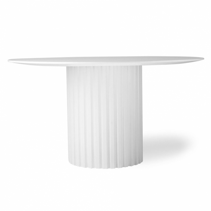 Spisebord 'Pillar' - Hvit 140
