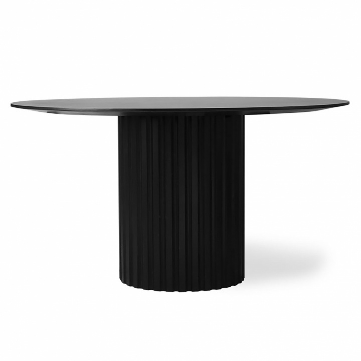 Spisebord 'Pillar' - Svart 140