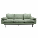 Sofa \'Retro\' - Lær / Mint Green