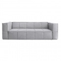 Sofa \'Cube\' - Lys grå 4-seters