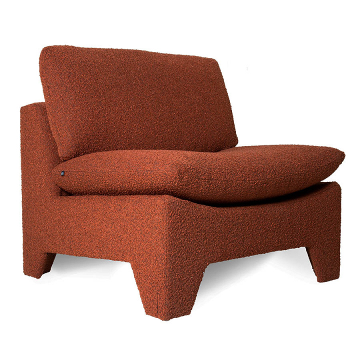 Lenestol \'Retro\'- Murstein i gruppen Møbler / Sittemøbler / Lenestoler hos Reforma (MZM5042)