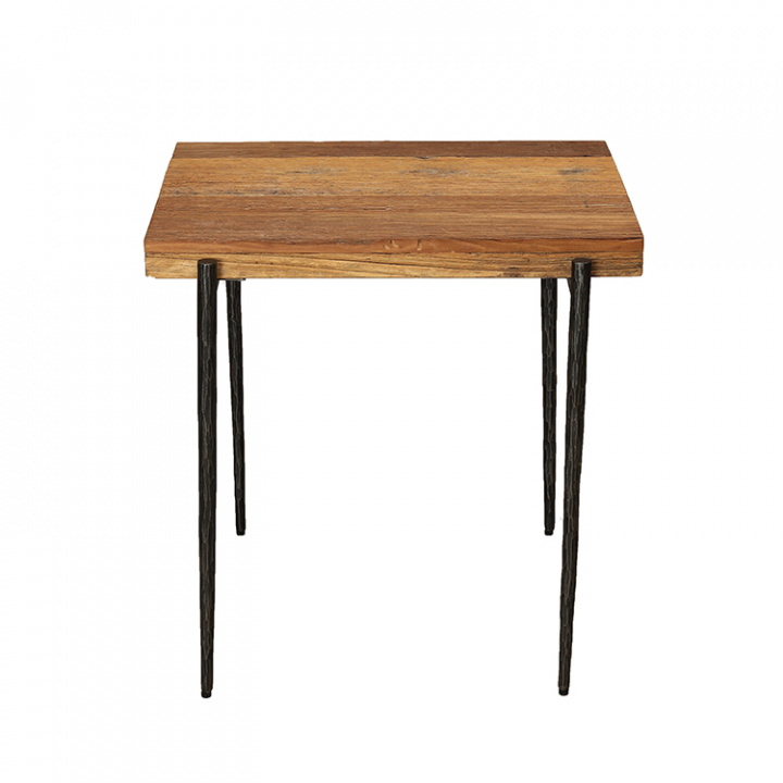 Sidebord 'Pine' - Svart/Tre