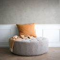 Puff \'Dimple\' Rundt 100cm - Grå