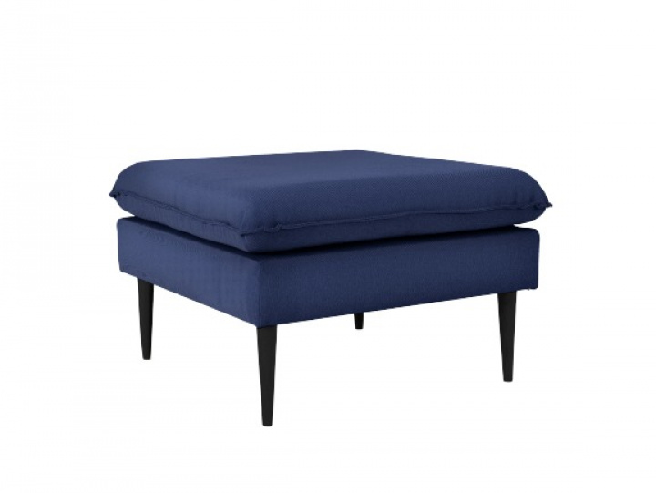 Puff \'Posh\'- blå / svart i gruppen Møbler / Sofaer / Puffer og fotskamler hos Reforma (OT041POSH-ET8002)