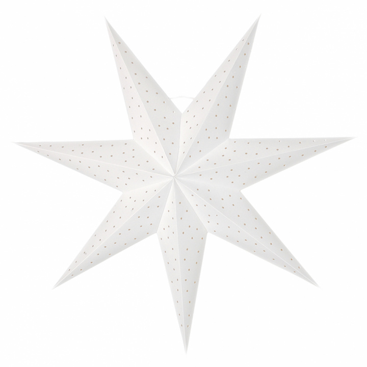 Papirstjerne 'Stella' - Hvit