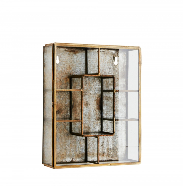 Vegghylle Antikk - Messing / Strykejern - Madam Stoltz