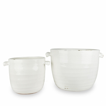 Pot Keramikk - Hvit