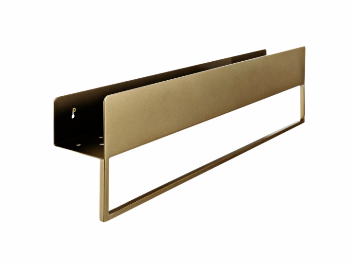 Vegghylle \'Landa\' - Gull i gruppen Møbler / Hyller og oppbevaring / Vegghylle hos Reforma (PL001LANDREHAN70-1111)