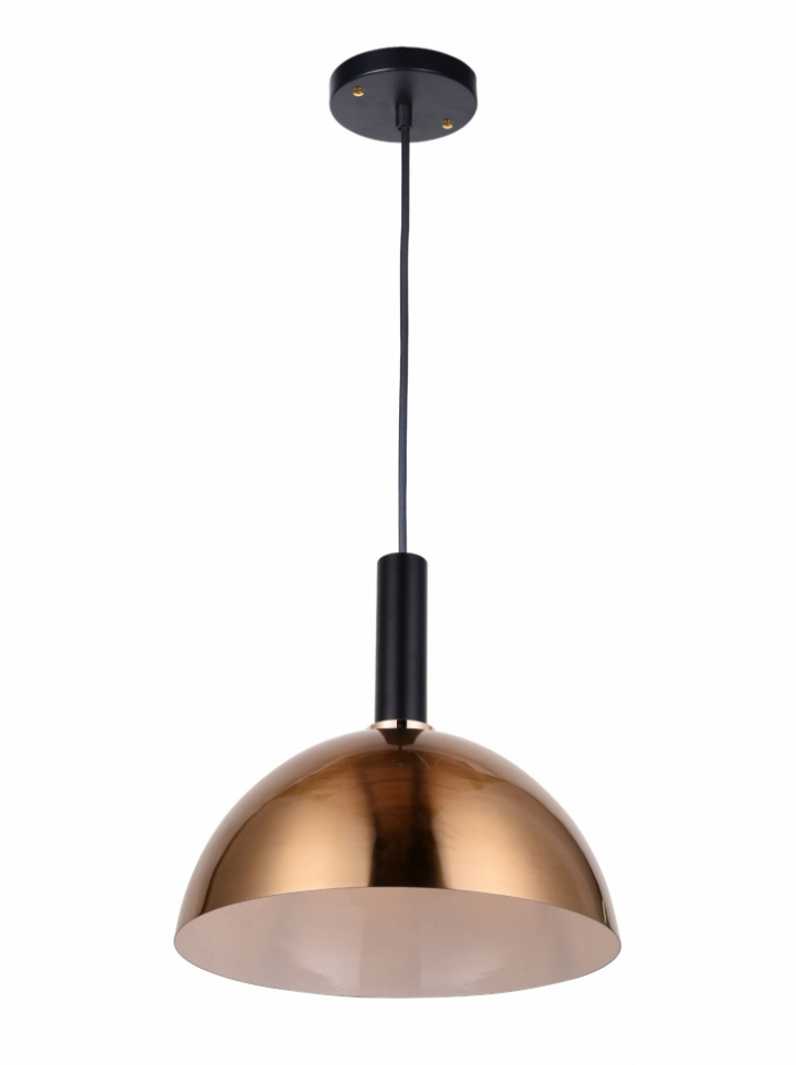 Taklampe \'Dome\' - Svart / Messing i gruppen Belysning / Lamper / Taklamper hos Reforma (PL051-black)