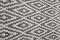 Teppe \'Cozy Luxury\' 90x200cm - Grå/Hvit 