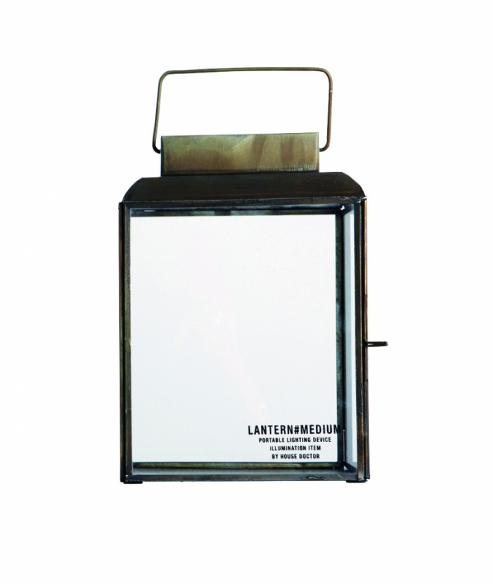 Stearinlys Vintage - Messing - House Doctor