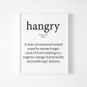 Plakat - Hangry