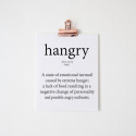 Plakat - Hangry