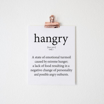 Plakat - Hangry