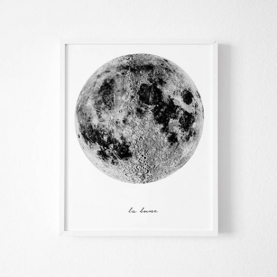 Plakat - La Lune