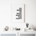 Plakat - \'Do more..\'