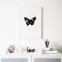 Plakat - Sommerfugl Grafisk