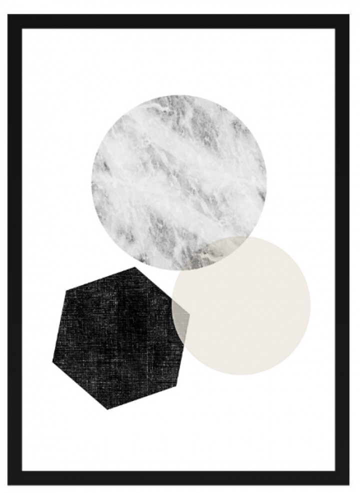 Plakat - 'Geometrisk x3'