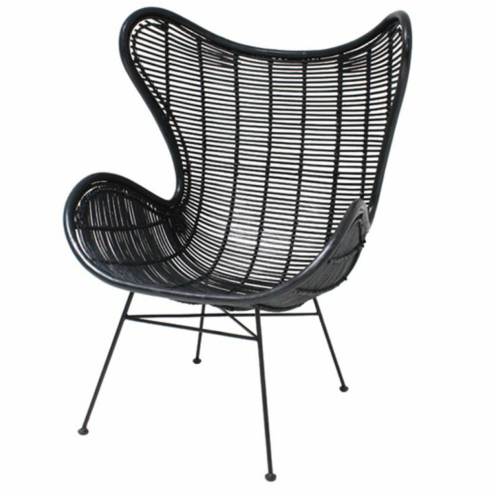 Salongstol 'Egg' - Rotting / Black