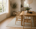 Teppe \'Tireno\' - Svart/Hvitt