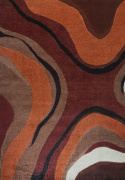 Teppe \'Marionae\' - Rød/Multifarget