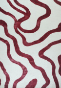 Teppe \'Heloria\' - Rød/Hvit