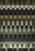 Teppe \'Markelo\' - Brun/Svart