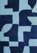 Teppe \'Velenna\' 200x280 cm - Blå