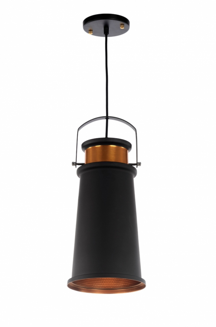 Taklampe \'Warrior\' L - Svart / Gull i gruppen Rom / Soverom hos Reforma (RH123)