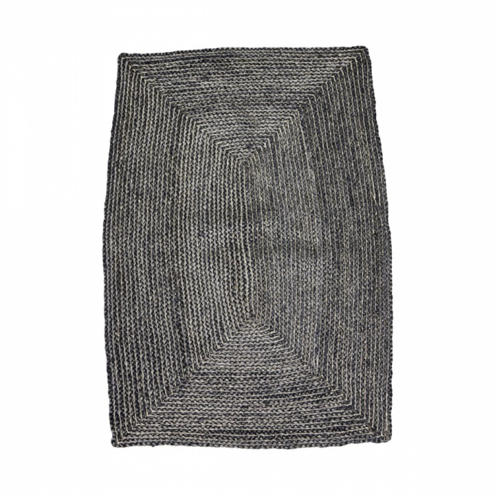 Teppe Hemp - Svart / Grå - House Doctor