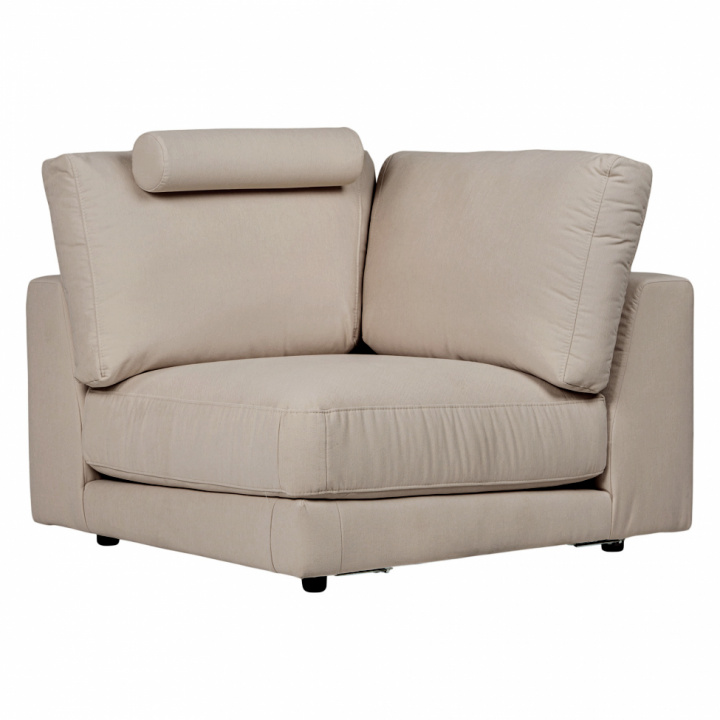 Hjørnemodul \'Messina\' - Grå i gruppen Rom / Stue / Sofaer hos Reforma (Rio-corner-Fortis03)