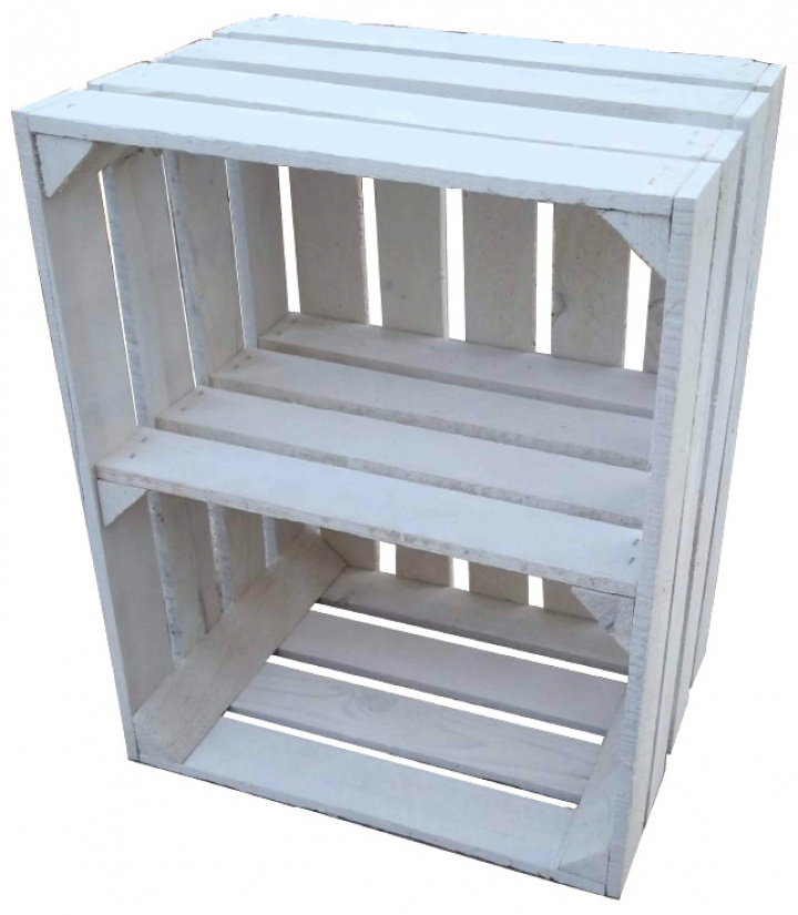 Treboks 'Råg' - Hvit