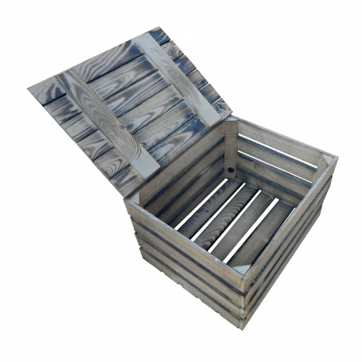 Trekasse \'Torv\' - Tre i gruppen SALG / Innredning / Dekorasjon hos Reforma (S28-wooden-C)