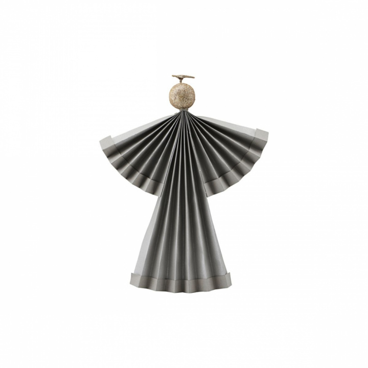 Julepynt 'Angel' - Grå (S)