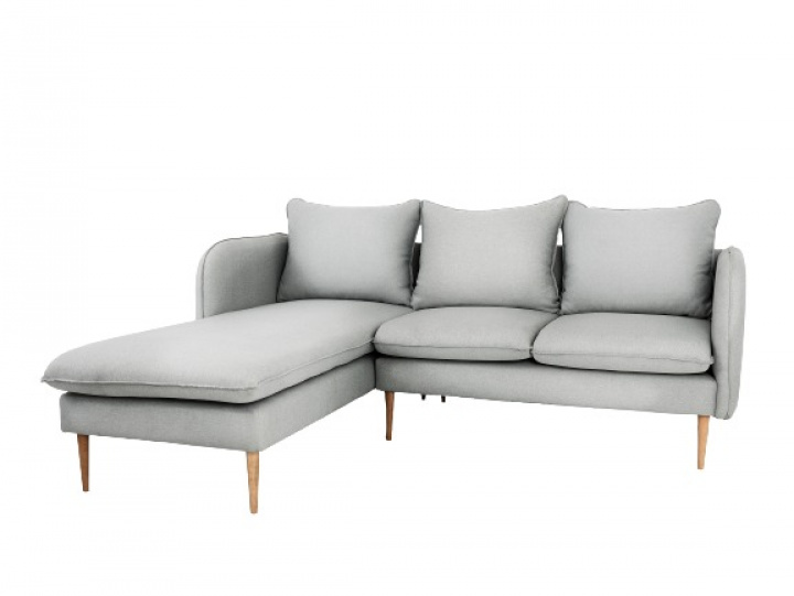 Divansofa \'Posh\'- Platinagrå / Tre 3-seter i gruppen Møbler / Sofaer hos Reforma (SF040POSH-L-ET90)
