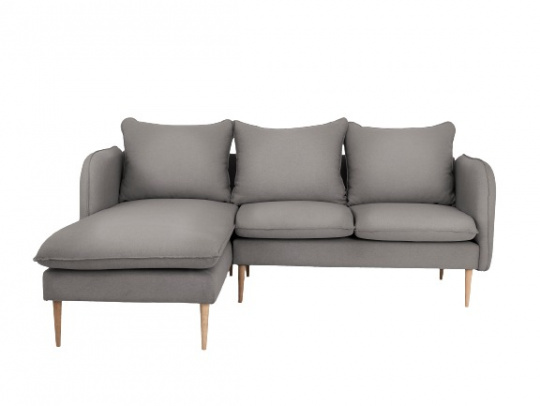 Divan sofa \'Posh\'- Stålgrå / Tre 3-seter