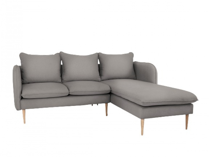 Divan sofa \'Posh\'- Stålgrå / Tre 3-seter i gruppen Møbler / Sofaer hos Reforma (SF040POSH-P-ET91)
