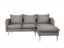 Divan sofa \'Posh\'- Stålgrå / Tre 3-seter