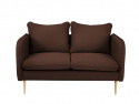 Sofa \'Posh\'- Brun/tre 2-seter