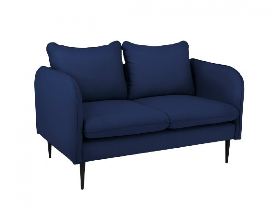 Sofa \'Posh\'- 2-seters blå/svart