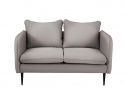 Sofa \'Posh\'- 2-seters stålgrå/svart