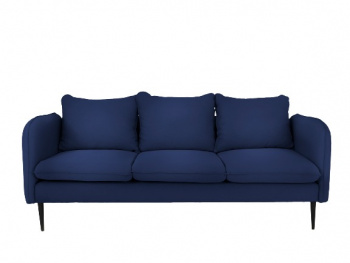 Sofa \'Posh\' - 3-seter Blå/Sort