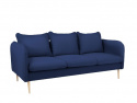 Sofa \'Posh\'- Blå / treseter