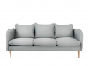Sofa \'Posh\'- Platina grå / Tre 3-seter
