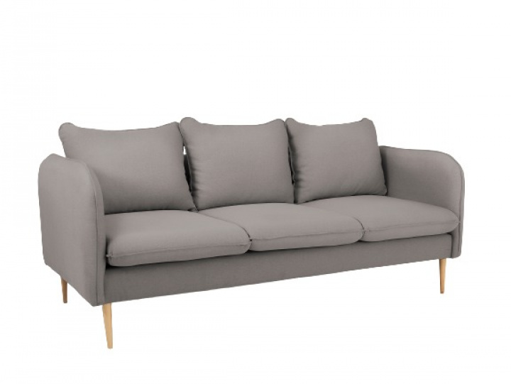 Sofa \'Posh\'- Stålgrå / Tre 3-seter i gruppen Møbler / Sofaer hos Reforma (SF041POSH3-ET91)