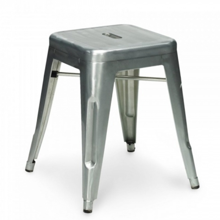 Pall 'Marseille' - Stål 45 cm