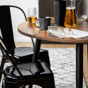 Stol \'Montmartre\' - Svart lakk