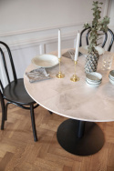 Spisebord \'Marbleous\' Rundt 100cm - Hvit